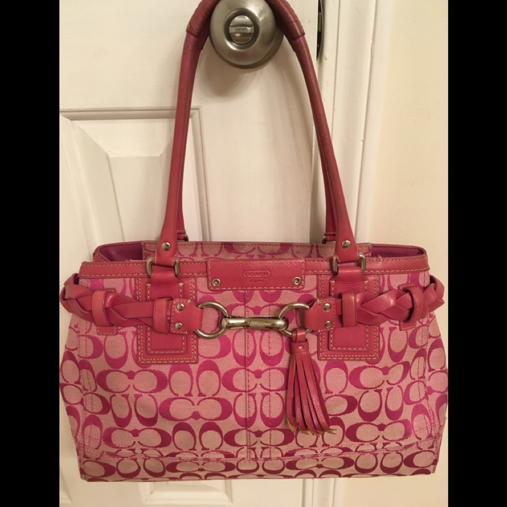Large Pink Coach